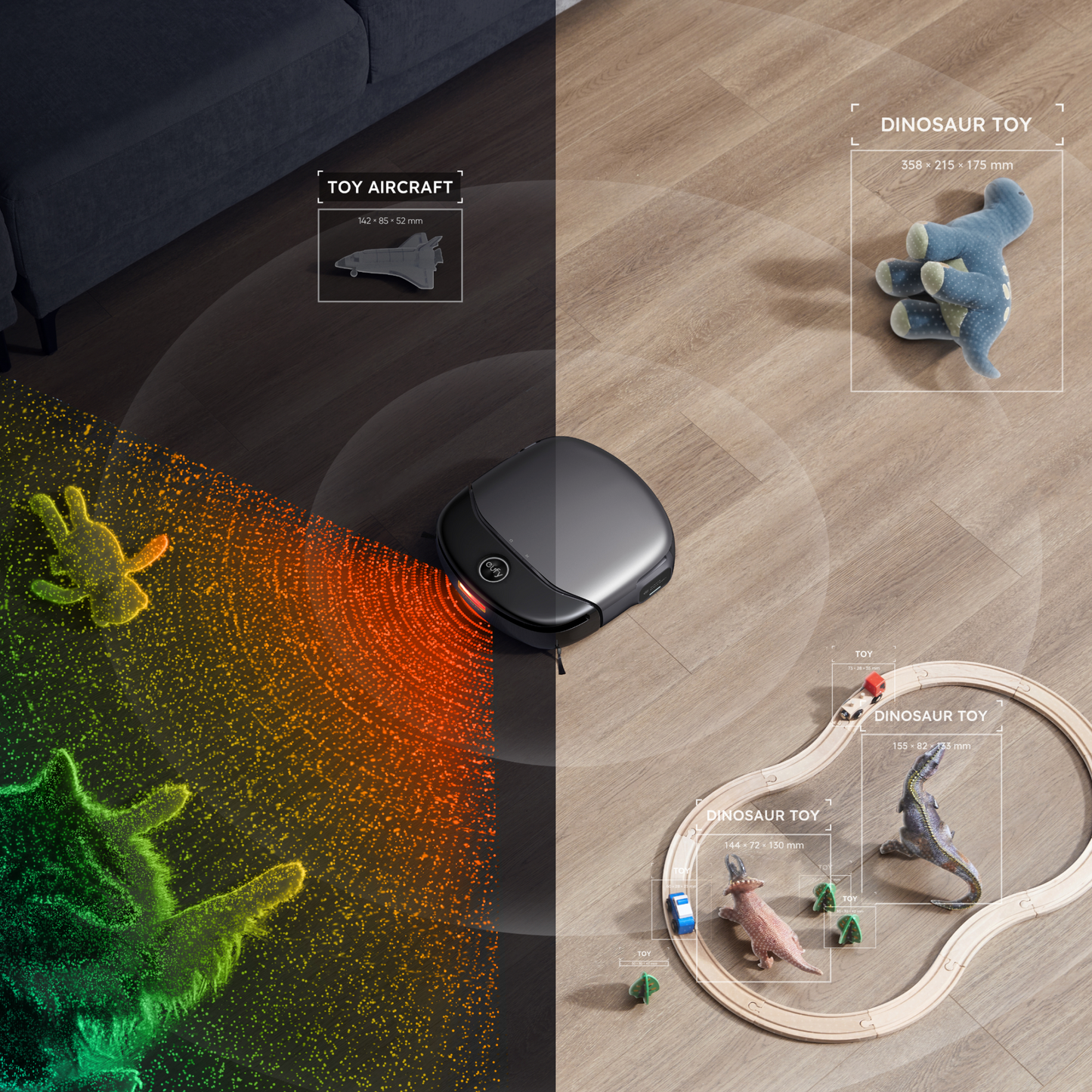 eufy Robot Vacuum Omni S1 Pro + Dust Bags