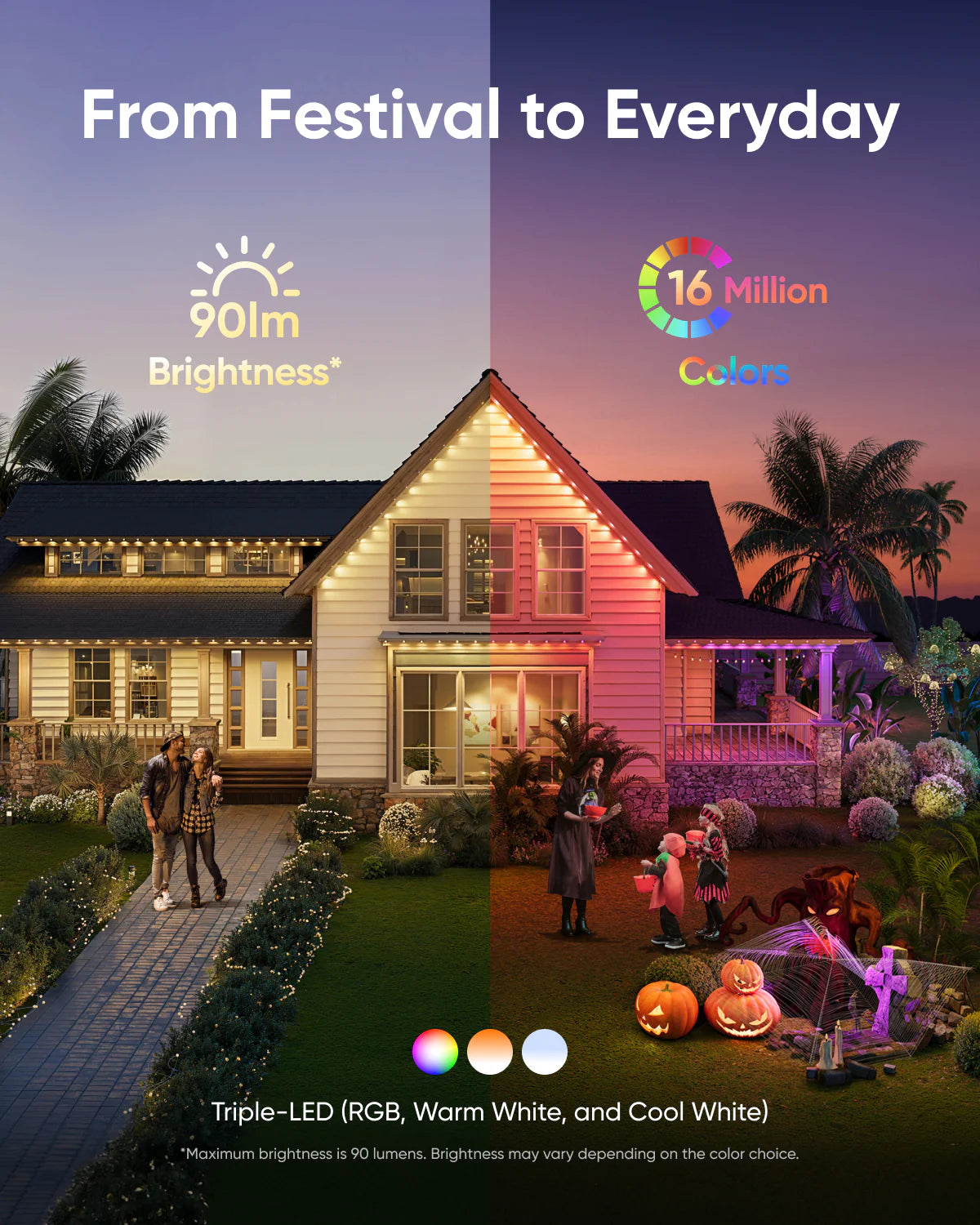 eufy Permanent Outdoor Lights E22 100ft