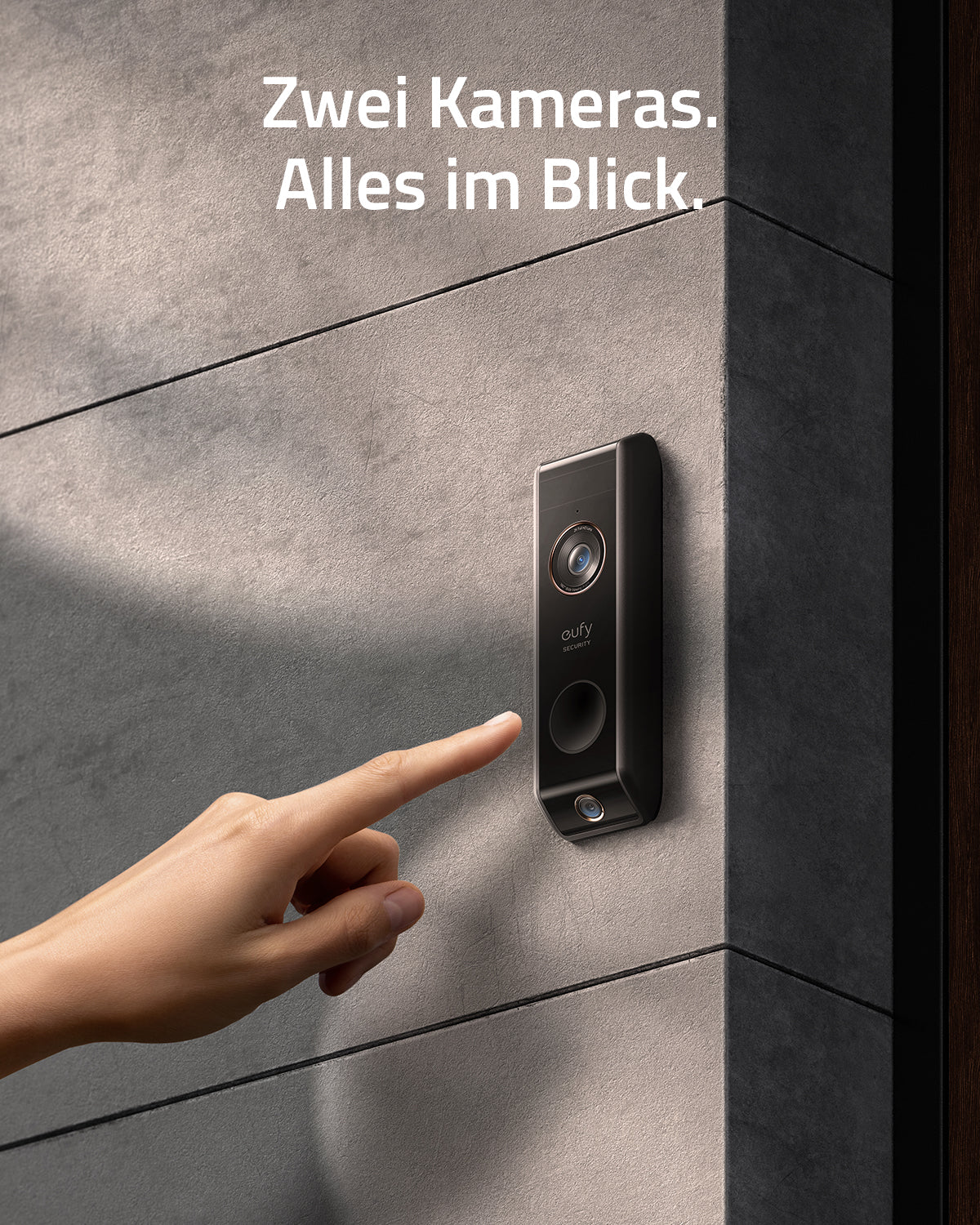 Video Doorbell S330 + Solar Wall Light Cam S120