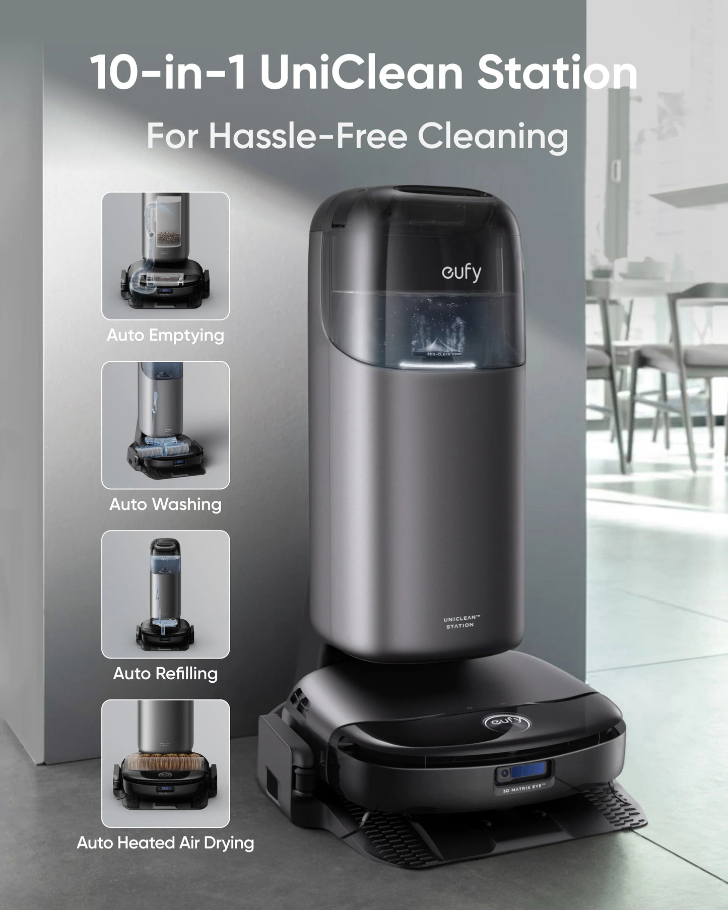 eufy Robot Vacuum Omni S1 Pro + Filters