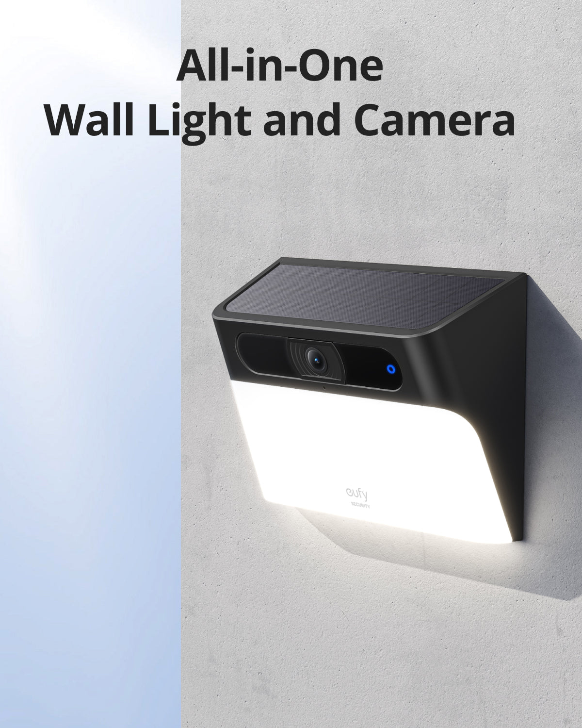 Solar Wall Light Cam S120
