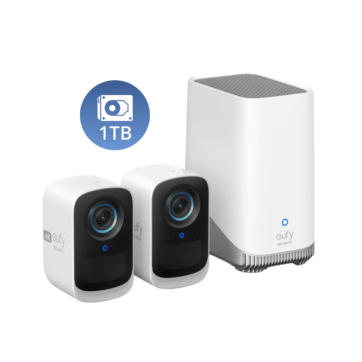 S300 eufyCam (eufyCam 3C)+ 1 TB Hard Drive