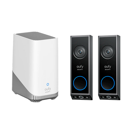Video Doorbell E340 (2-Pack) + HomeBase S380